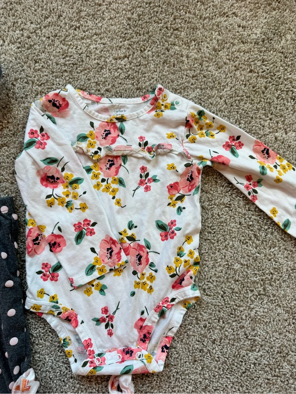 Toddler Girl Carter’s Clothing Bundle Dresses Leggings Shorts 8 Pieces 24M & 2T